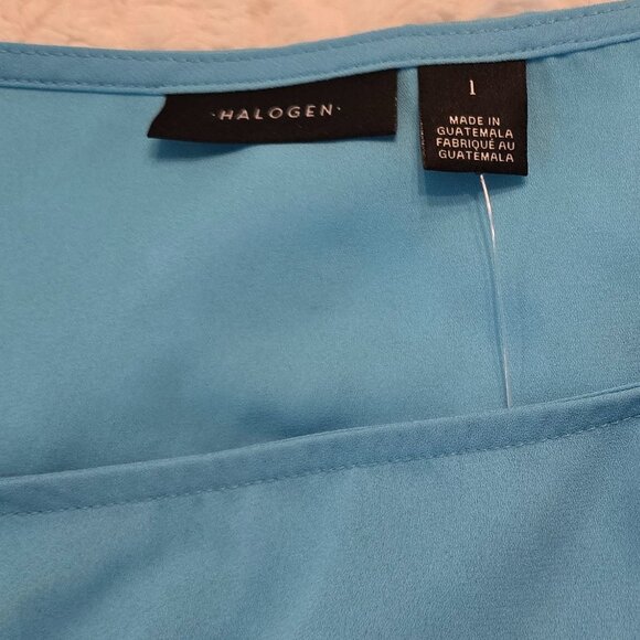 Halogen - Size 1/Large - Blue blouse - BNWT - Picture 2 of 4